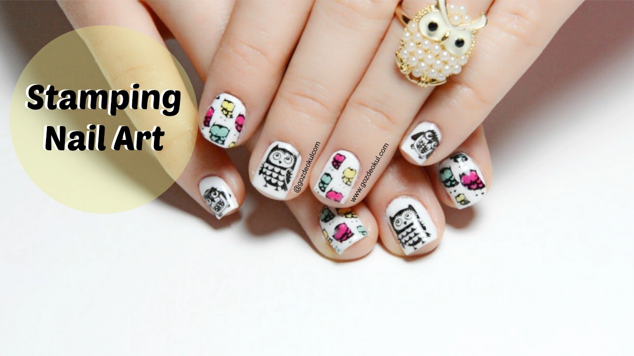Owl Nail Art